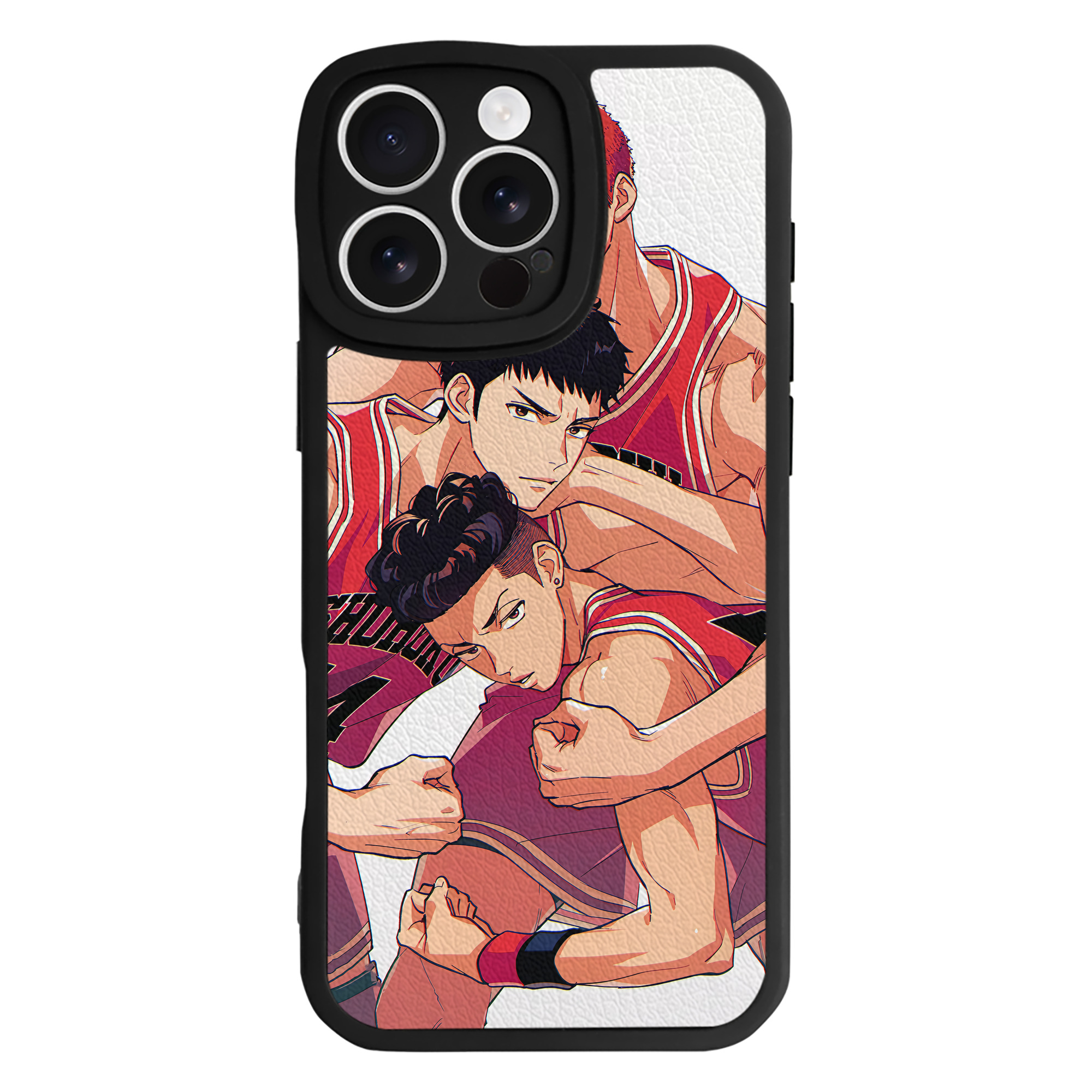 （画像用） SLAM DUNK／スラムダンク 【iPhone 16シリーズ対応】シリコンスマホケース（レザー調） 材質：シリコン